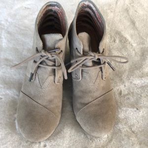 Toms Wedge Bootie